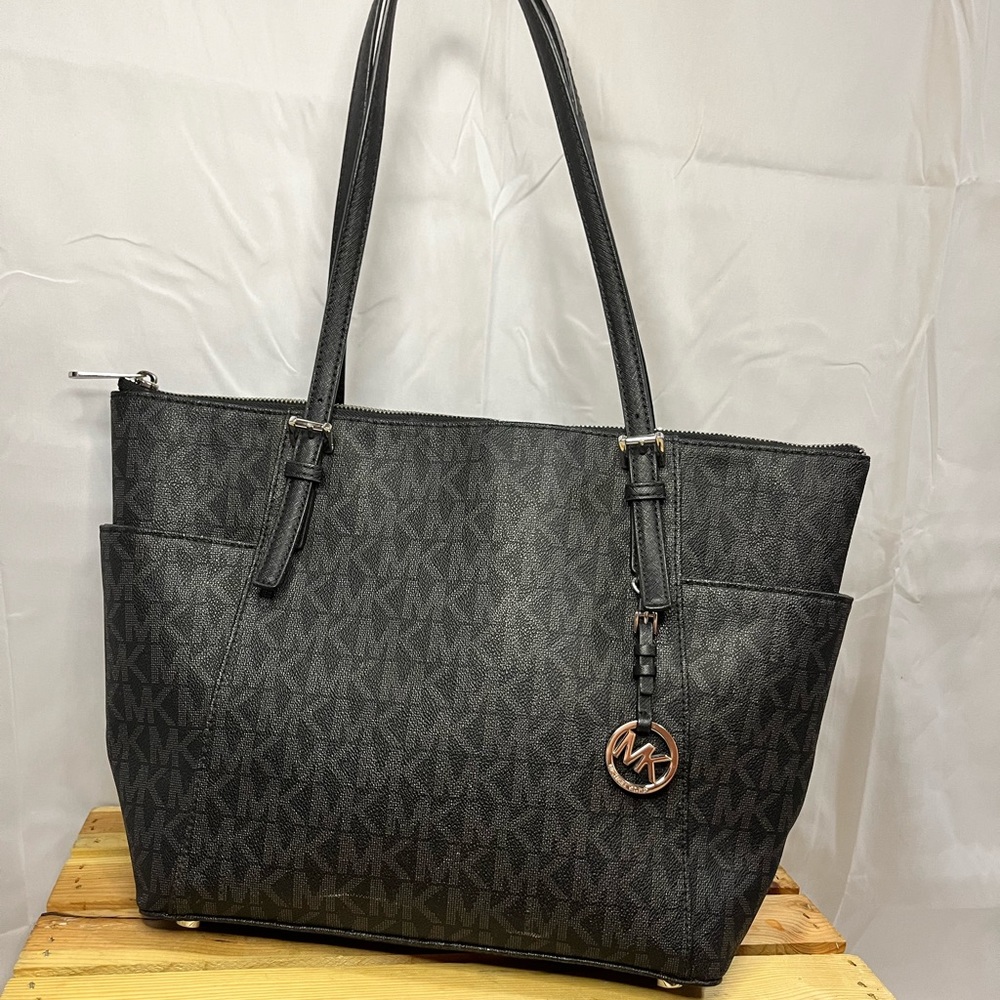 Large sized Black Michael Kors purse